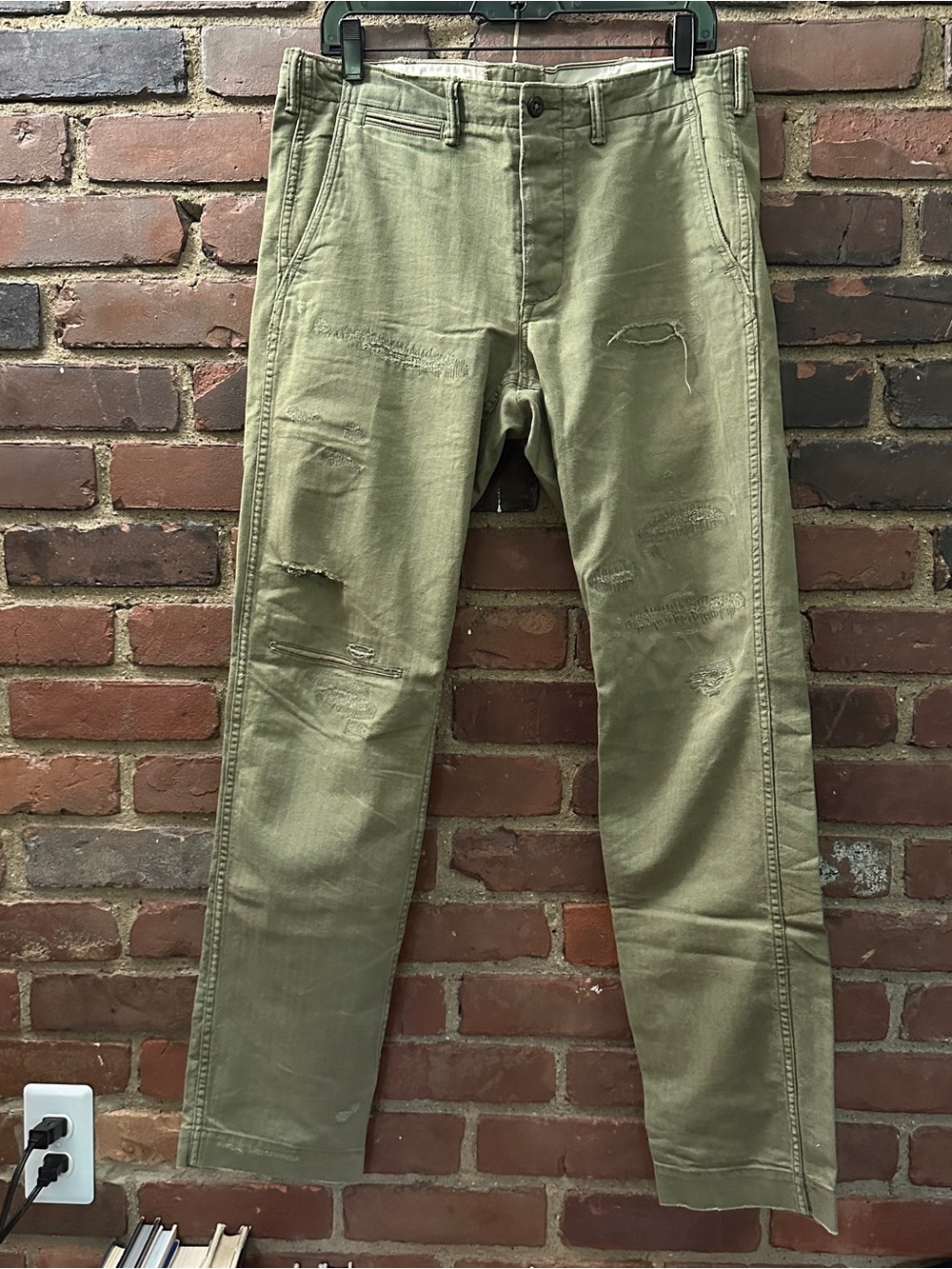 Polo Ralph Lauren utility distressed pants size 32 (34 X 32)